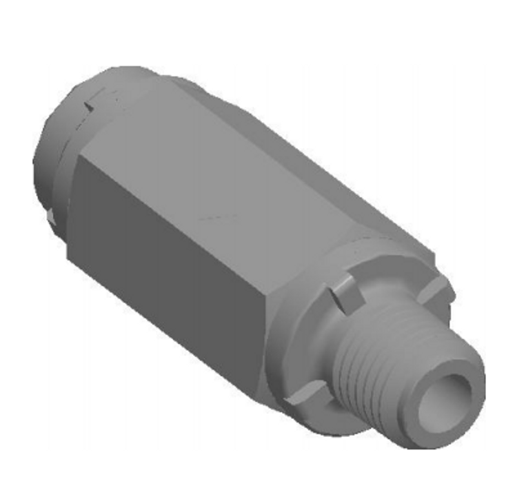 Plastic Check Valves: Series 426 - FEMALE X MALE