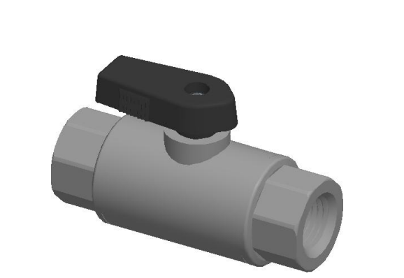 Plastic Ball Valves: Series 638 - FEMALE X FEMALE