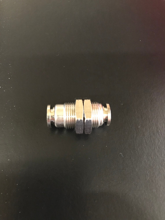 BULKHEAD UNION - NICKEL-PLATED