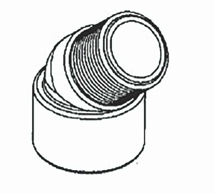 45° STREET ELBOW (SEQ)