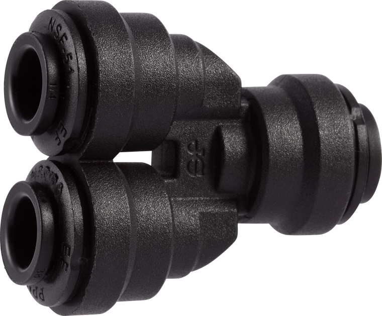 PART 2WDC - TWO-WAY DIVIDER CONNECTOR - BLACK POLY