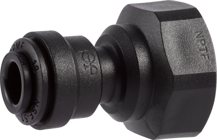 PART FC - FEMALE CONNECTOR - BLACK POLY