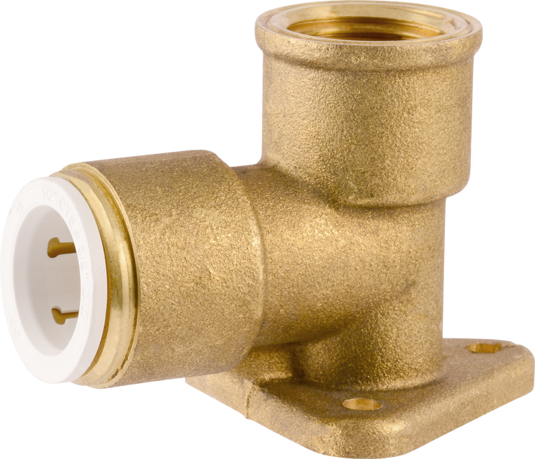 SPEEDFIT PLUMBING FITTINGS - WING BACK ELBOW - WHITE