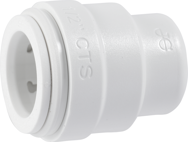 SPEEDFIT PLUMBING FITTINGS - END CAP - WHITE