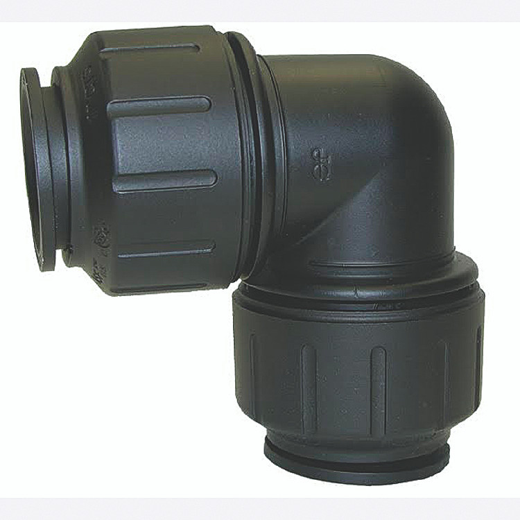 SPEEDFIT PLUMBING FITTING - ELBOW - BLACK