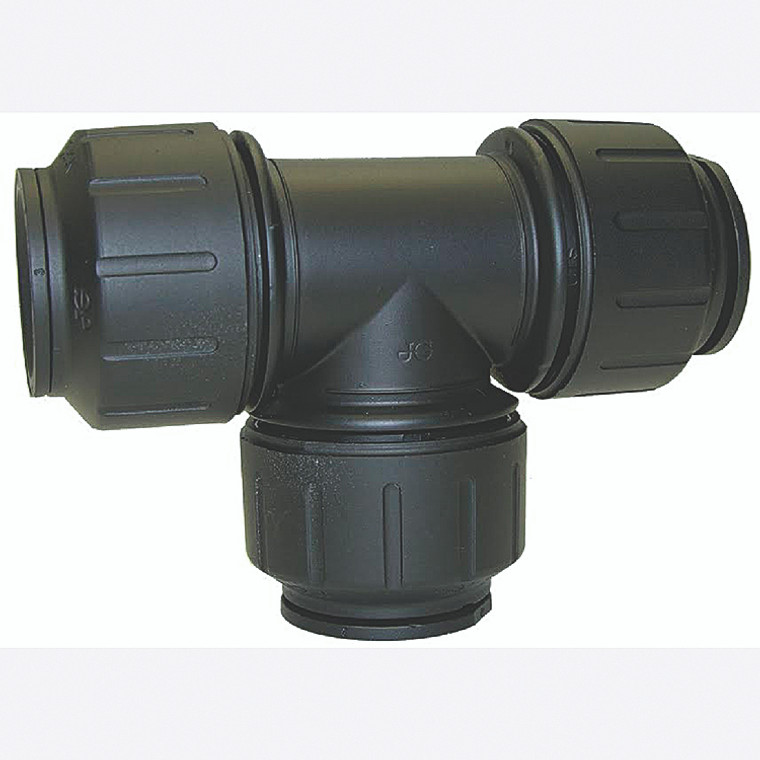 SPEEDFIT PLUMBING FITTING - TEE - BLACK