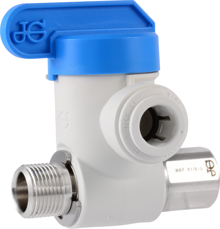 ANGLE STOP ADAPTER VALVES - LEAD FREE BRASS