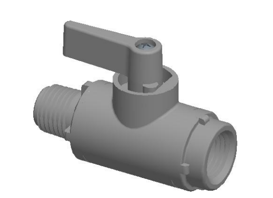 Plastic Ball Valves: Series 226 - MALE X FEMALE