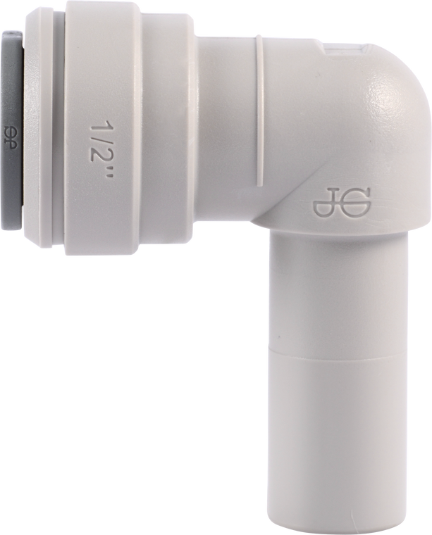 PART TEC - TUBE STEM PLUG IN ELBOW CONNECTOR - ACETAL