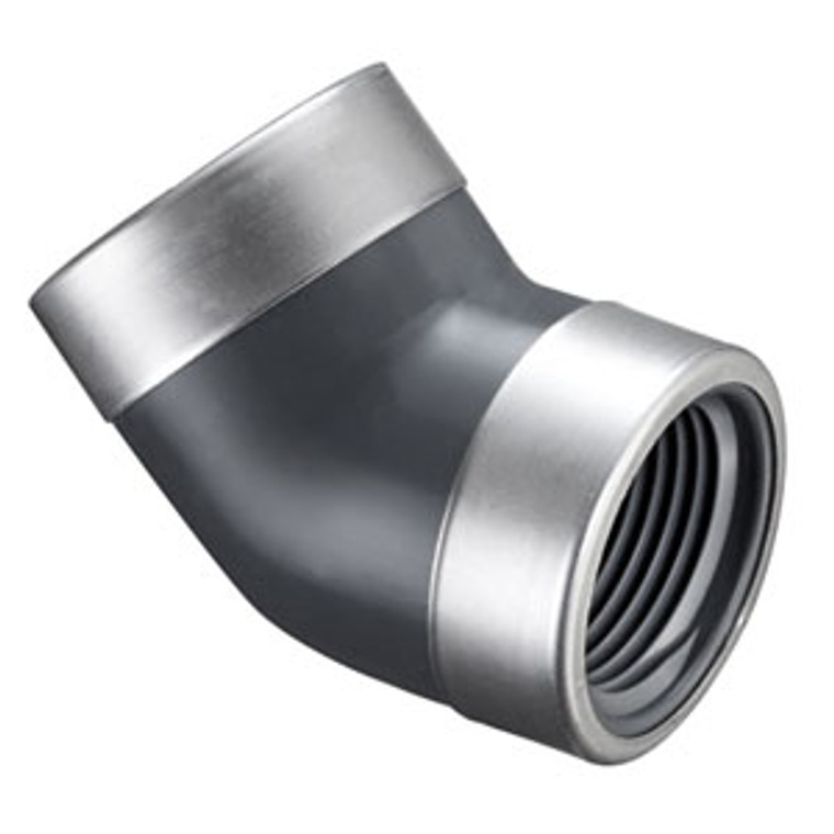Schedule 80 Fitting - 45° Elbow: Special Reinforced