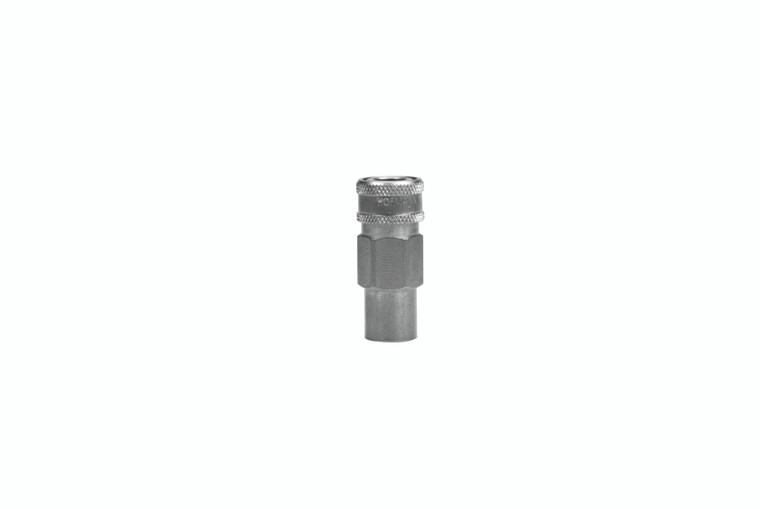 1/8" BODY SIZE SOCKET - ONE WAY VALVED - ELECTROLESS NICKEL