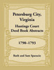 Petersburg City, Virginia Hustings Court Deed Book, 1790-1793
