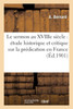 Le sermon au XVIIIe siècle
