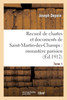 Recueil de chartes et documents de Saint-Martin-des-Champs
