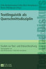 Textlinguistik als Querschnittsdisziplin