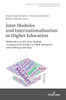 Joint Modules and Internationalisation in Higher Education