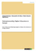 Entrepreneurship Higher Education in Europe