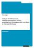 Analyse der Filmmusik in NS-Propagandafilmen anhand grundlegender Wirkungsmodelle von Musik in Film und Werbung