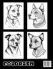Furry Hearts and Coloring Art