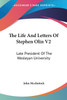 The Life And Letters Of Stephen Olin V2