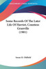 Some Records Of The Later Life Of Harriet, Countess Granville (1901)