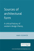 Sources of architectural form