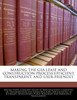 Making The Gsa Lease And Construction Process Efficient, Transparent, And User-friendly