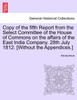 Copy of the fifth Report from the Select Committee of the House of Commons on the affairs of the East India Company. 28th July 1812. [Without the Appendices.]