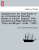 Samples from the Note Books of an Uncommercial Traveller. [Notes of travel in England. With illustrations.] (Reprinted from the "Diary and Buyers' Guide," 1898.).