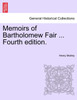 Memoirs of Bartholomew Fair ... Fourth edition.