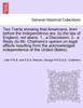 Two Tracts showing that Americans, born before the Independence are, by the law of England, not aliens. 1., a Discussion, 2., a Reply (to Mr. Chalmers's opinion on legal effects resulting from the acknowledged independence of the United States)
