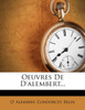 Oeuvres De D'alembert...