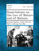 Dissertations on the Law of Nature and of Nations