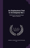 An Explanatory Text to Accompany the 1