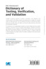 SAE International's Dictionary of Testing, Verification, and Validation