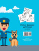 Polizeibeamter auf Patrol Malbuch