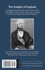 KNIGHTS OF ENGLAND A Complete Record from the Earliest Time to the Present Day of the Knights of All the Orders of Chivalry Volume Two