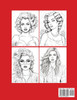 Fashion woman coloring book for inmates