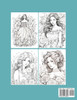 Floral woman coloring book for inmates