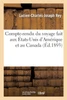 Compte-rendu du voyage fait aux États-Unis d'Amérique et au Canada par une délégation