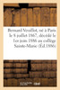 Bernard Veuillot, né à Paris le 8 juillet 1867, décédé le 1er juin 1886