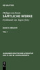 Sämtliche Werke. Bd 5
