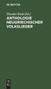 Anthologie neugriechischer Volkslieder