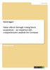 Value effects through voting block acquisition - an empirical and comprehensive analysis for Germany