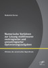 Numerische Verfahren zur Lösung nichtlinearer restringierter und unrestringierter Optimierungsaufgaben