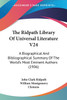 The Ridpath Library Of Universal Literature V24