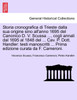 Storia cronografica di Trieste dalla sua origine sino all'anno 1695 del Canonico D. V. Scussa ..., cogli annali dal 1695 al 1848 del ... Cav. P. Dott. Handler