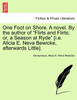 One Foot on Shore. A novel. By the author of "Flirts and Flirts; or, a Season at Ryde" [i.e. Alicia E. Neva Bewicke, afterwards Little].