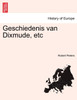 Geschiedenis van Dixmude, etc