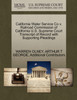 California Water Service Co v. Railroad Commission of California U.S. Supreme Court Transcript of Record with Supporting Pleadings